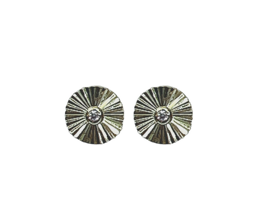 Gold coin studs