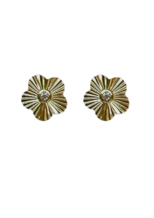 Daisy stud gold