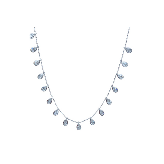 Silver twinkle necklace