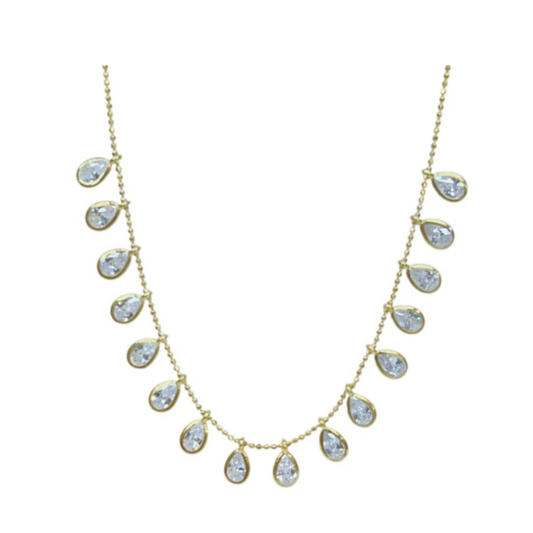 Gold twinkle necklace