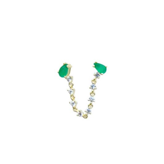 Emerald cascade piercing