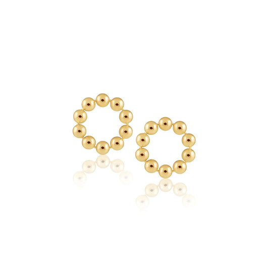 Beaded hoop