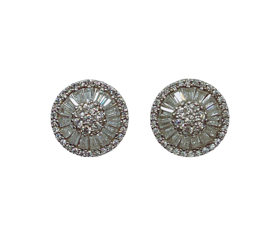 antique silver earring